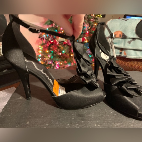 NWT Nina Black Dressy Heels - Picture 2 of 6